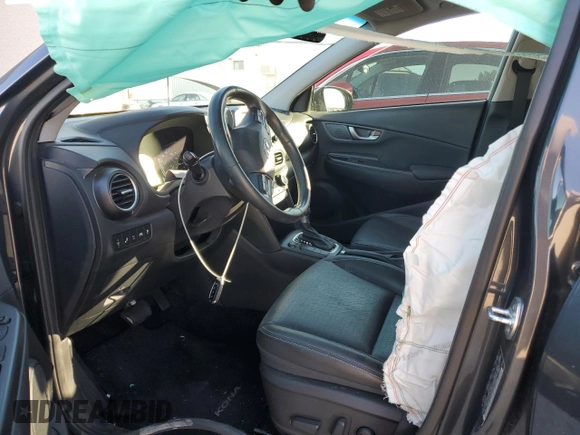 2019 Hyundai Kona Ultimate with VIN KM8K5CA50KU381488, listed as a Copart auction lot 42022965 with 48,155 mi miles and Salvage Title. Bid and sale history available at carsss.com. Image 7.
