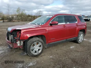 2013 GMC Terrain SLE with VIN 2GKALMEK4D6403834, listed as a Copart auction lot 51768465 with 129,547 mi miles and Salvage title. Bid and sale history available at DreamBid. Image 1.