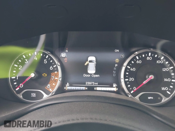 2023 Jeep Renegade Trailhawk with VIN ZACNJDC19PPP62601, listed as a IAAI auction lot 41911700 with 23,973 mi miles and . Bid and sale history available at DreamBid. Image 7.