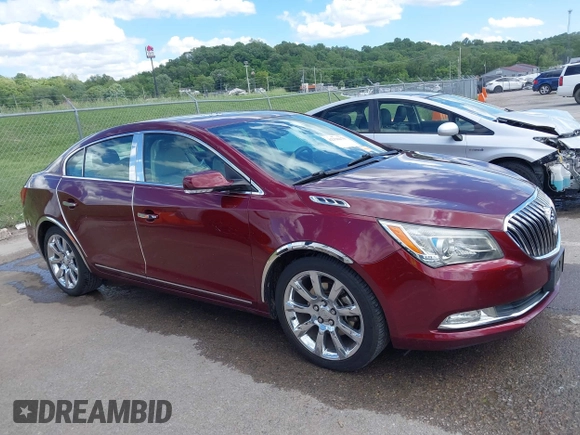 2015 Buick LaCrosse Premium I with VIN 1G4GD5G36FF123352, listed as a IAAI auction lot 42320470 with 124,358 mi miles and . Bid and sale history available at DreamBid. Image 13.