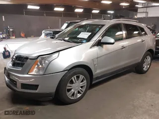 2012 Cadillac SRX Luxury Collection with VIN 3GYFNDE38CS596455, listed as a IAAI auction lot 41990901 with 118,272 mi miles. Bid and sale history available at carsss.com. Image 2.