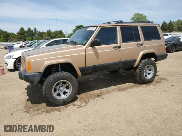 2000 Jeep Cherokee Classic с VIN 1J4FF58S7YL134763, выставлен на аукционе Copart как лот 55957205 с пробегом 229 160 миль миль и Списание • Salvage title. История ставок и продаж доступна на DreamBid. Изображение 1.