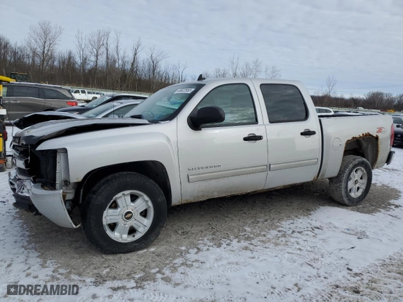 2010 Chevrolet Silverado 1500 LT with VIN 3GCRKSE37AG282019, listed as a Copart auction lot 46922855 with 148,560 mi miles and Salvage Title. Bid and sale history available at carsss.com. Image 1.