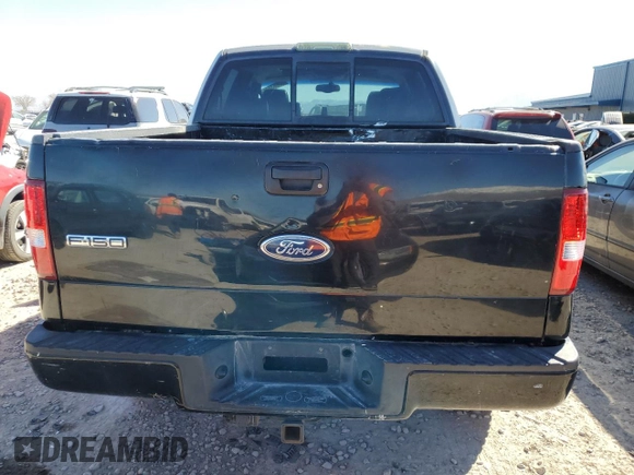 2004 Ford F-150 XLT with VIN 1FTPW145X4KB56386, listed as a Copart auction lot 50663805 with 276,600 mi miles and Clean Title. Bid and sale history available at carsss.com. Image 6.