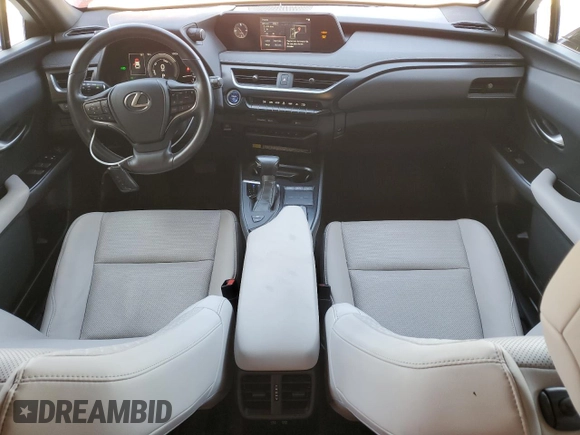 2020 Lexus UX with VIN JTHP9JBH5L2034147, listed as a Copart auction lot 52982925 with 40,105 mi miles and Salvage Title. Bid and sale history available at carsss.com. Image 8.