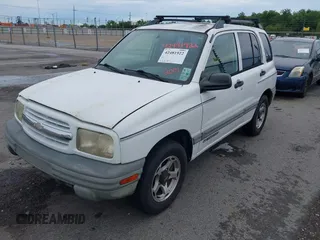 2001 Chevrolet Tracker with VIN 2CNBE13C016903775, listed as a IAAI auction lot 42481922 with 148,878 mi miles and . Bid and sale history available at DreamBid. Image 2.