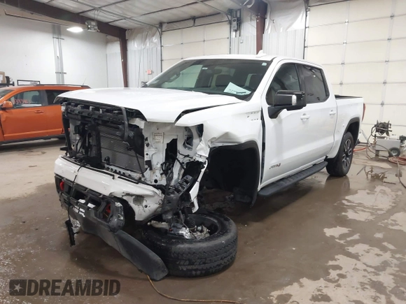 2021 GMC Sierra 1500 AT4 with VIN 3GTP9EED3MG184848, listed as a IAAI auction lot 41400026 with 35,645 mi miles. Bid and sale history available at carsss.com. Image 18.