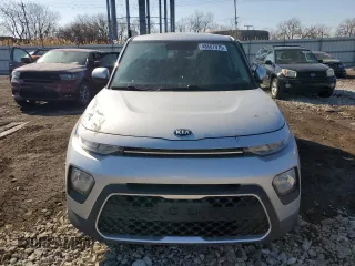 2020 Kia Soul LX with VIN KNDJ23AU3L7716534, listed as a Copart auction lot 48607975 with 0 mi miles and Salvage Title. Bid and sale history available at carsss.com. Image 5.