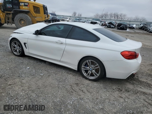 2014 BMW 4 Series 428i with VIN WBA3N3C53EF711572, listed as a Copart auction lot 45660555 with 149,805 mi miles and Salvage title. Bid and sale history available at DreamBid. Image 2.