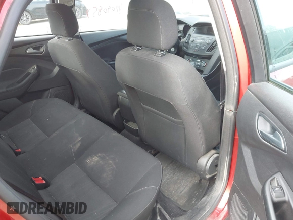 2018 Ford Focus SE with VIN 1FADP3FE6JL318552, listed as a IAAI auction lot 42090857 with 81,624 mi miles. Bid and sale history available at carsss.com. Image 8.