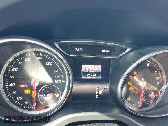 2018 Mercedes-Benz CLA 250 with VIN WDDSJ4EB2JN606210, listed as a Copart auction lot 49222975 with 96,774 mi miles and Salvage Title. Bid and sale history available at DreamBid. Image 9.