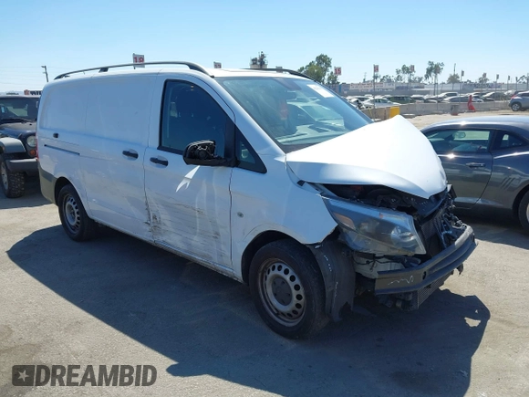 2016 Mercedes-Benz Metris Cargo with VIN WD3PG2EA9G3085608, listed as a IAAI auction lot 40218115 with 134,553 mi miles and . Bid and sale history available at DreamBid. Image 1.