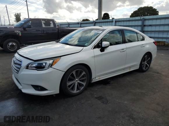 2015 Subaru Legacy 3.6R Limited with VIN 4S3BNEN65F3042501, listed as a Copart auction lot 46029865 with 92,143 mi miles and Salvage Title. Bid and sale history available at carsss.com. Image 1.