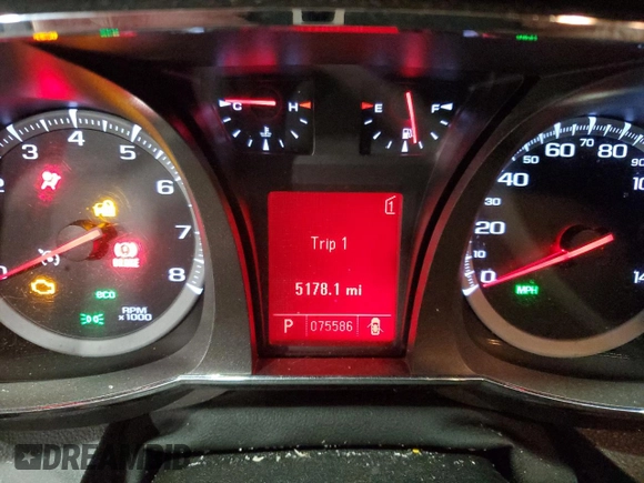 2011 GMC Terrain SLE-1 z VIN 2CTFLREC1B6476877, wystawiony jako Copart lot #45034125 z przebiegiem 75 586 mil mil oraz Szkoda całkowita • Salvage title. Historia ofert i sprzedaży dostępna na DreamBid. Obrazek 9.