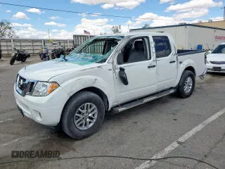 2017 Nissan Frontier SV with VIN 1N6DD0ER5HN712139, listed as a Copart auction lot 63708125 with 50,813 mi miles and Salvage title. Bid and sale history available at DreamBid. Image 1.
