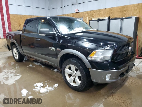 2013 Ram 1500 Outdoorsman with VIN 1C6RR7LT7DS649565, listed as a Copart auction lot 50331805 with 174,061 mi miles and Clean Title. Bid and sale history available at carsss.com. Image 4.