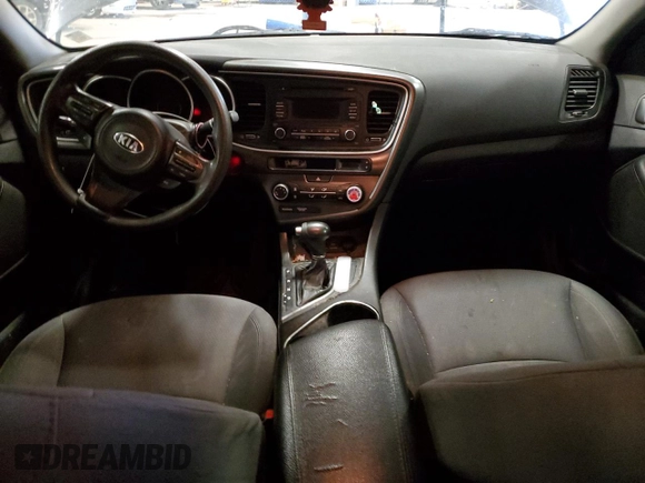 2015 Kia Optima LX z VIN KNAGM4A74F5628982, wystawiony jako Copart lot #54539895 z przebiegiem 134 360 mil mil oraz Czysty tytuł • Clean title. Historia ofert i sprzedaży dostępna na DreamBid. Obrazek 8.