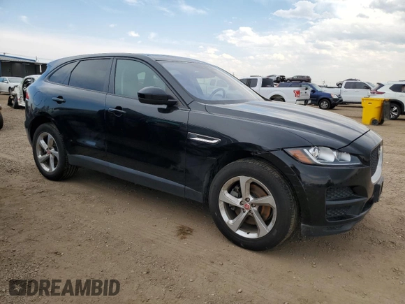 2017 Jaguar F-Pace 35t Premium with VIN SADCJ2BV8HA065705, listed as a Copart auction lot 66536015 with 88,254 mi miles and Clean title. Bid and sale history available at DreamBid. Image 4.