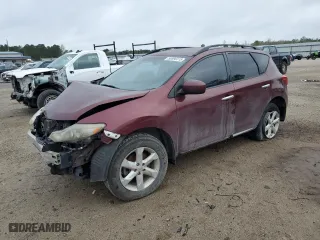2009 Nissan Murano S with VIN JN8AZ18U39W004632, listed as a Copart auction lot 50890315 with 185,907 mi miles and Salvage Title. Bid and sale history available at carsss.com. Image 1.