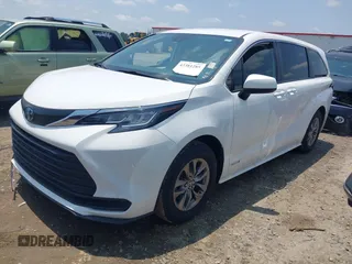 2021 Toyota Sienna LE with VIN 5TDKRKEC6MS029020, listed as a IAAI auction lot 42381285 with 103,260 mi miles and . Bid and sale history available at DreamBid. Image 18.