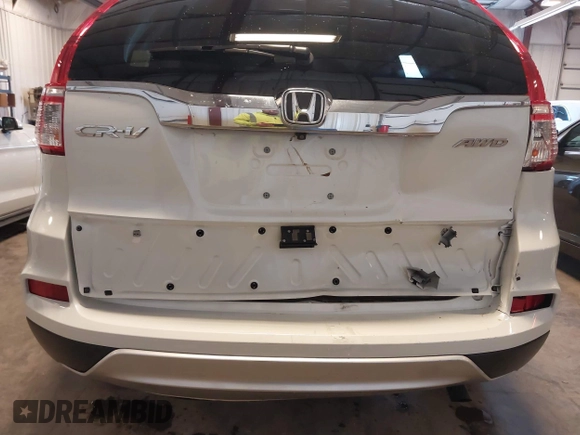 2015 Honda CR-V EX-L with VIN 5J6RM4H75FL030360, listed as a IAAI auction lot 41833439 with 81,576 mi miles. Bid and sale history available at carsss.com. Image 6.