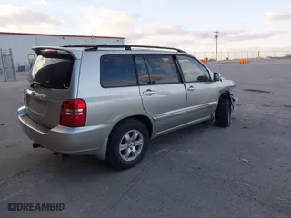 2003 Toyota Highlander with VIN JTEHF21A630114668, listed as a IAAI auction lot 41052604 with 107,151 mi miles. Bid and sale history available at carsss.com. Image 4.