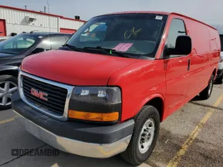 2015 GMC Savana z VIN 1GTW7GCG0F1101081, wystawiony jako IAAI lot #41975343 z przebiegiem 167 798 mil mil oraz . Historia ofert i sprzedaży dostępna na DreamBid. Obrazek 1.