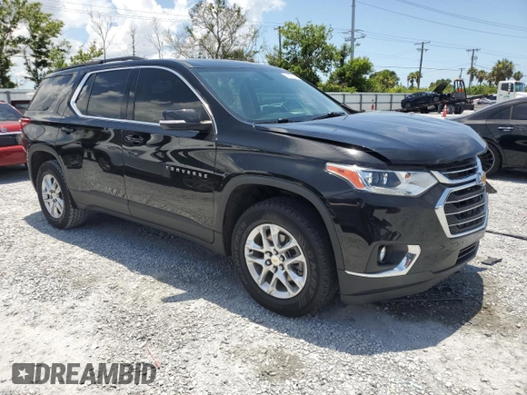 2021 Chevrolet Traverse LT Cloth with VIN 1GNERGKW3MJ184539, listed as a Copart auction lot 60527025 with 117,364 mi miles and Non repairable. Bid and sale history available at DreamBid. Image 4.
