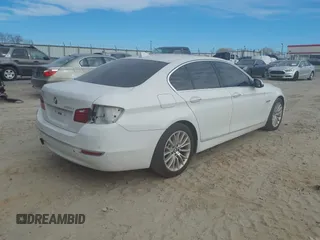 2016 BMW 5 Series 528i with VIN WBA5A5C54GG352746, listed as a IAAI auction lot 41706237 with 93,545 mi miles. Bid and sale history available at carsss.com. Image 4.