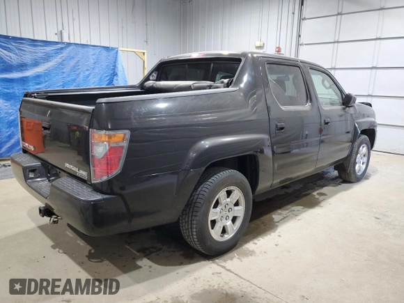 2008 Honda Ridgeline RTS z VIN 2HJYK16478H537948, wystawiony jako Copart lot #54926265 z przebiegiem 149 102 mil mil oraz Szkoda całkowita • Salvage title. Historia ofert i sprzedaży dostępna na DreamBid. Obrazek 3.