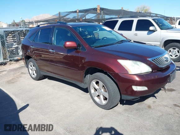 2008 Lexus RX 350 z VIN JTJHK31U482854230, wystawiony jako IAAI lot #41787950 z przebiegiem Nie podano mil oraz . Historia ofert i sprzedaży dostępna na DreamBid. Obrazek 1.