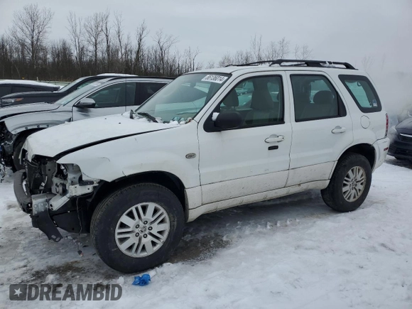 2007 Mercury Mariner Convenience z VIN 4M2YU80Z17KJ17566, wystawiony jako Copart lot #86136014 z przebiegiem 134 328 mil mil oraz Szkody całkowita. Historia ofert i sprzedaży dostępna na DreamBid. Obrazek 1.