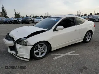 2002 Acura RSX Type S with VIN JH4DC53072C014530, listed as a Copart auction lot 44806975 with 206,496 mi miles and Salvage Title. Bid and sale history available at carsss.com. Image 1.