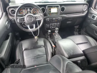 2019 Jeep Wrangler Unlimited Sahara z VIN 1C4HJXEN7KW612273, wystawiony jako Copart lot #60744185 z przebiegiem 55 176 mil mil oraz Szkoda całkowita • Salvage title. Historia ofert i sprzedaży dostępna na DreamBid. Obrazek 8.