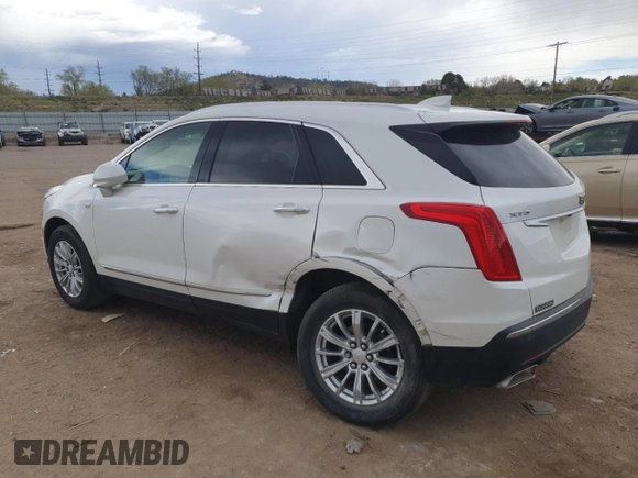 2018 Cadillac XT5 FWD with VIN 1GYKNARSXJZ223593, listed as a Copart auction lot 54414045 with 48,097 mi miles and Salvage title. Bid and sale history available at DreamBid. Image 2.