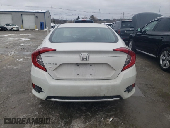 2019 Honda Civic LX with VIN 2HGFC2F66KH531972, listed as a Copart auction lot 44960175 with 50,962 mi miles and Salvage Title. Bid and sale history available at DreamBid. Image 6.