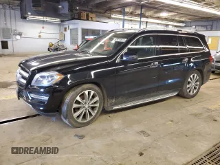2015 Mercedes-Benz GL-Class GL 450 with VIN 4JGDF6EE7FA570776, listed as a Copart auction lot 82875623 with 104,115 mi miles. Bid and sale history available at carsss.com. Image 1.