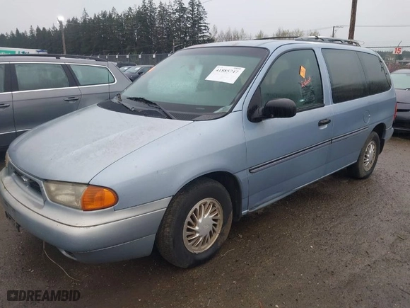 1998 Ford Windstar Wagon GL with VIN 2FMDA5141WBB65541, listed as a IAAI auction lot 41885747 with NaN miles. Bid and sale history available at carsss.com. Image 2.