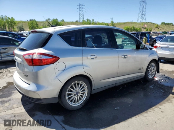 2015 Ford C-Max Energi SEL with VIN 1FADP5CU7FL118536, listed as a Copart auction lot 56457344 with 110,820 mi miles and Salvage Title. Bid and sale history available at carsss.com. Image 3.