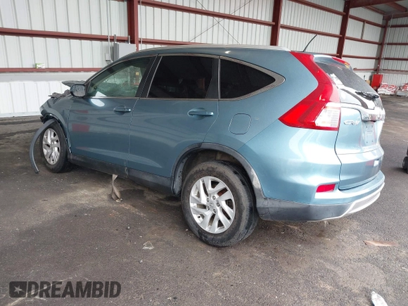 2015 Honda CR-V EX-L with VIN 2HKRM4H74FH664589, listed as a IAAI auction lot 42187907 with 94,096 mi miles. Bid and sale history available at carsss.com. Image 3.