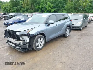 2021 Toyota Highlander L with VIN 5TDZZRAH8MS032512, listed as a IAAI auction lot 42364573 with 73,004 mi miles and . Bid and sale history available at DreamBid. Image 2.