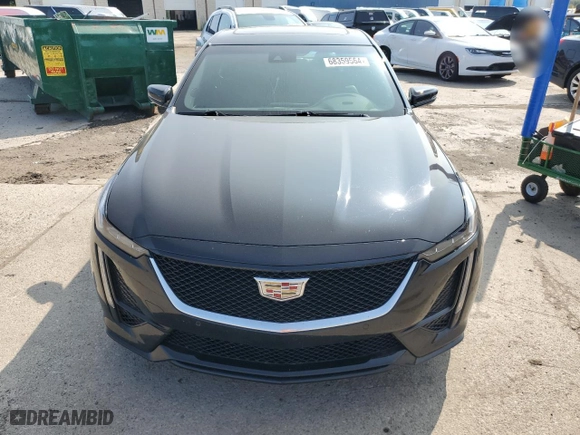 2022 Cadillac CT5 Sport with VIN 1G6DU5RK7N0117088, listed as a Copart auction lot 68359564 with 49,976 mi miles and Salvage Title. Bid and sale history available at carsss.com. Image 5.