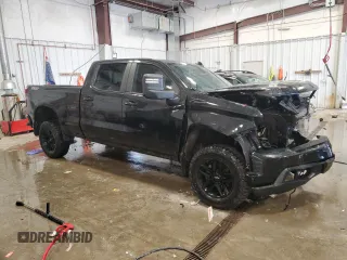 2021 Chevrolet Silverado 1500 LT Trail Boss with VIN 1GCPYFEL4MZ105042, listed as a Copart auction lot 47009735 with Not Provided miles and Non Repairable. Bid and sale history available at DreamBid. Image 4.