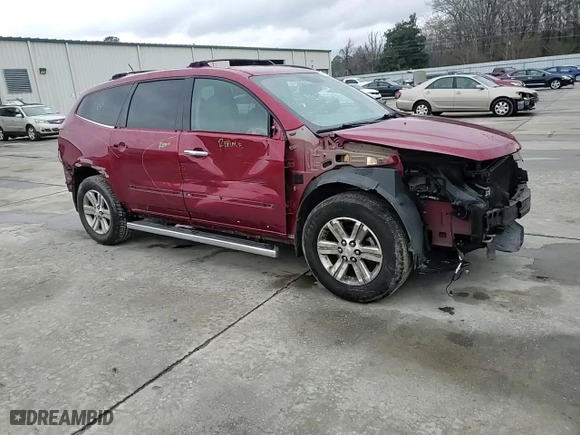 2014 Chevrolet Traverse LT with VIN 1GNKRGKD0EJ333363, listed as a Copart auction lot 45949005 with 94,765 mi miles and Salvage Title. Bid and sale history available at carsss.com. Image 12.