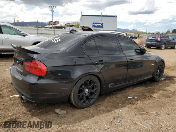 2009 BMW 3 Series 335i with VIN WBAPM73569E190791, listed as a Copart auction lot 56718365 with 172,993 mi miles and Salvage title. Bid and sale history available at DreamBid. Image 3.