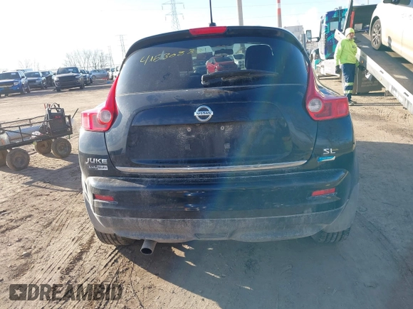 2012 Nissan Juke SL with VIN JN8AF5MR3CT111688, listed as a IAAI auction lot 41530833 with 90,829 mi miles. Bid and sale history available at carsss.com. Image 17.