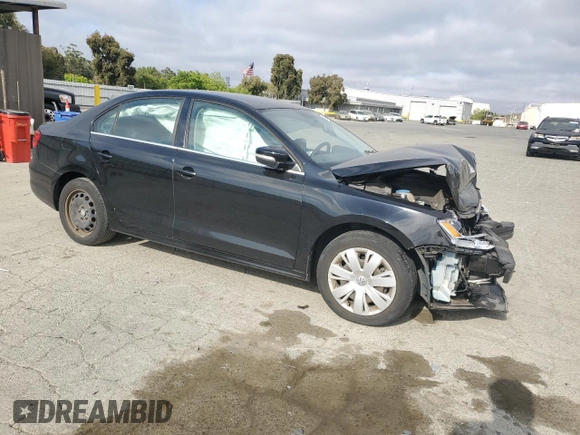 2013 Volkswagen Jetta SE with VIN 3VWDP7AJ4DM447606, listed as a Copart auction lot 59633685 with 66,214 mi miles and Salvage title. Bid and sale history available at DreamBid. Image 4.