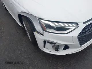 2021 Audi A4 S line Premium Plus with VIN WAUEAAF48MA014602, listed as a IAAI auction lot 41558351 with 44,229 mi miles and . Bid and sale history available at DreamBid. Image 6.