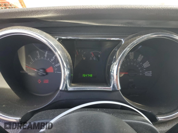 2006 Ford Mustang Standard with VIN 1ZVFT80NX65177384, listed as a Copart auction lot 61959365 with 154,748 mi miles and Salvage title. Bid and sale history available at DreamBid. Image 9.