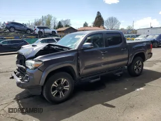2017 Toyota Tacoma SR5 with VIN 5TFCZ5AN7HX070740, listed as a Copart auction lot 53649195 with 175,335 mi miles and Salvage Title. Bid and sale history available at carsss.com. Image 1.